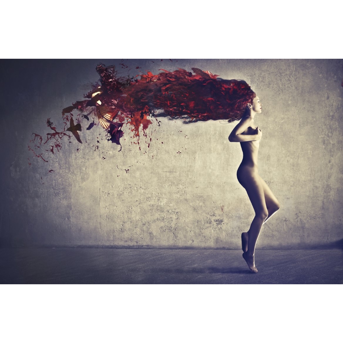 Fototapet autocolant PVC , Nud fantasy, 250x400 cm