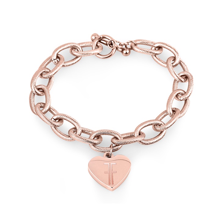 Róza arany karkötő, Freelook, női, rozsdamentes acél, FRJ.3.3010-4