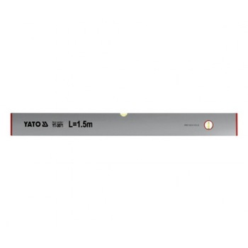 Dreptar din aluminiu Yato cu 2 bule 1,5 m Dreptar din aluminiu Yato cu 2 bule 1,5 m