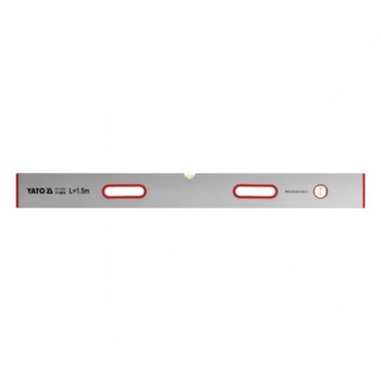 Dreptar din aluminiu Yato cu 2 bule de aer si 2 manere 3 m Dreptar din aluminiu Yato cu 2 bule de aer si 2 manere 3 m