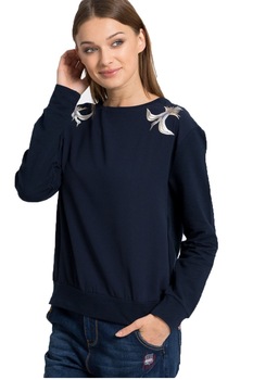 Bluza, Desigual 72S2YB0, Albastru inchis, 34 Bluza, Desigual 72S2YB0, Albastru inchis, 34