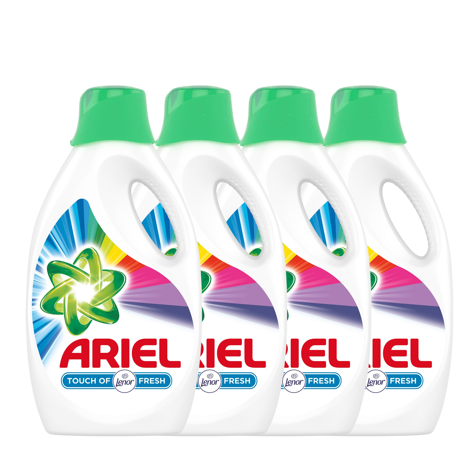 Ariel Touch of Lenor Color folyékony mosószer, 4x2.2L,160 mosás - eMAG.hu