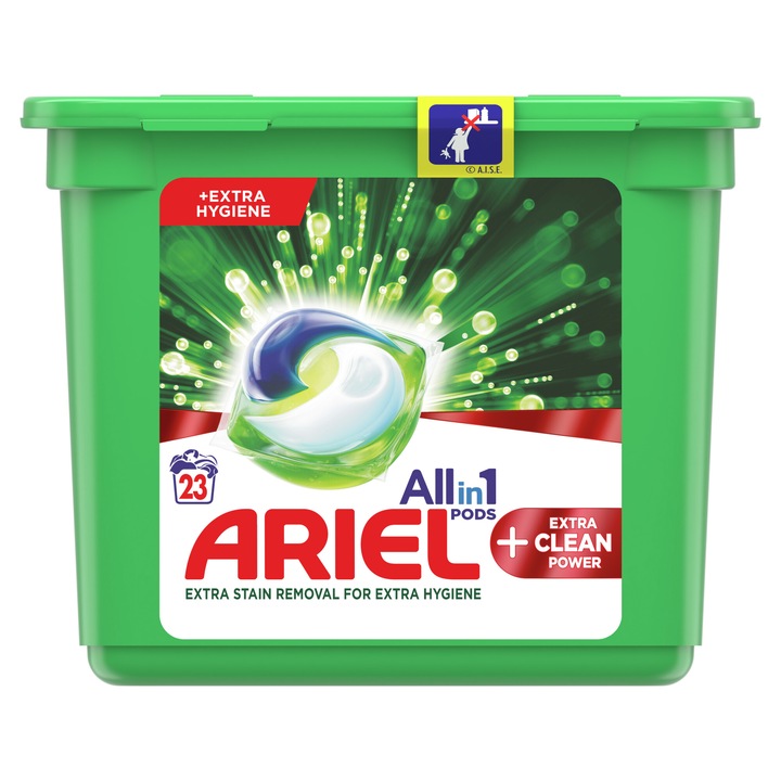 Ariel Extra Clean mosókapszula, 23db