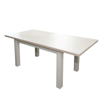 Masa bucatarie extensibila YANA dreptunghiulara, 6 persoane, stejar albit, 134 / 186 x 80 x 76 cm, 1C Masa bucatarie extensibila YANA dreptunghiulara, 6 persoane, stejar albit, 134 / 186 x 80 x 76 cm, 1C