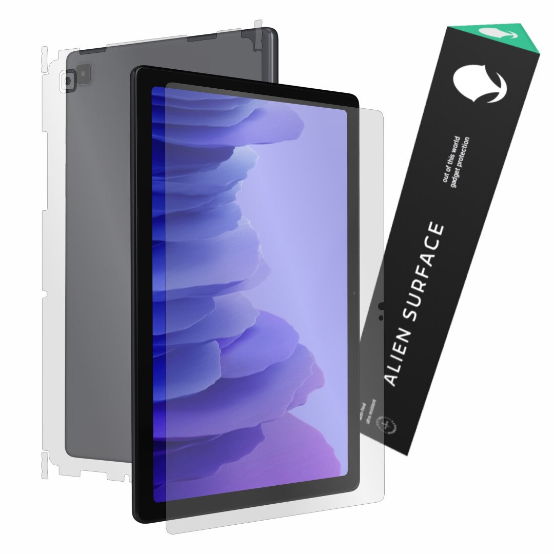 Folie Alien Surface, compatibila cu Samsung Galaxy Tab A7 10.4 (2020), protectie ecran, spate, laterale