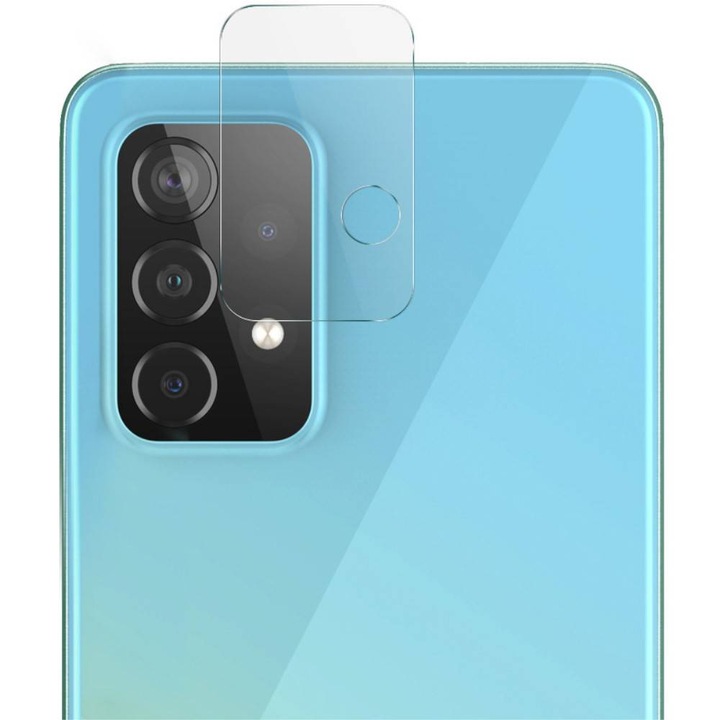 Smart Kameravédő fólia, Edzett üveg, Samsung Galaxy A72 5G / A72 4G telefonhoz