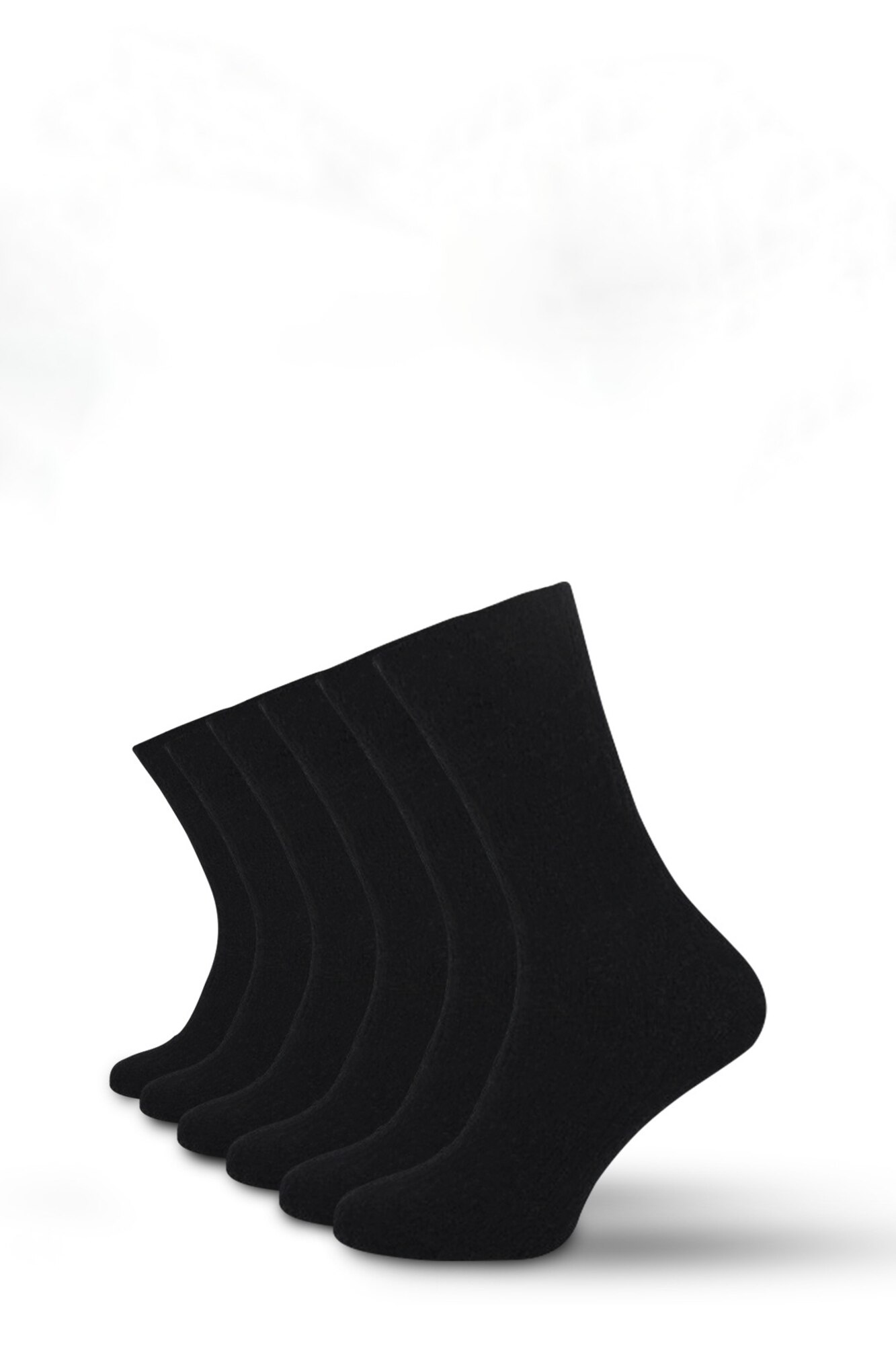 Set 6 perechi sosete bumbac PARFUMATE negre barbati 39-45 Ministry of Socks