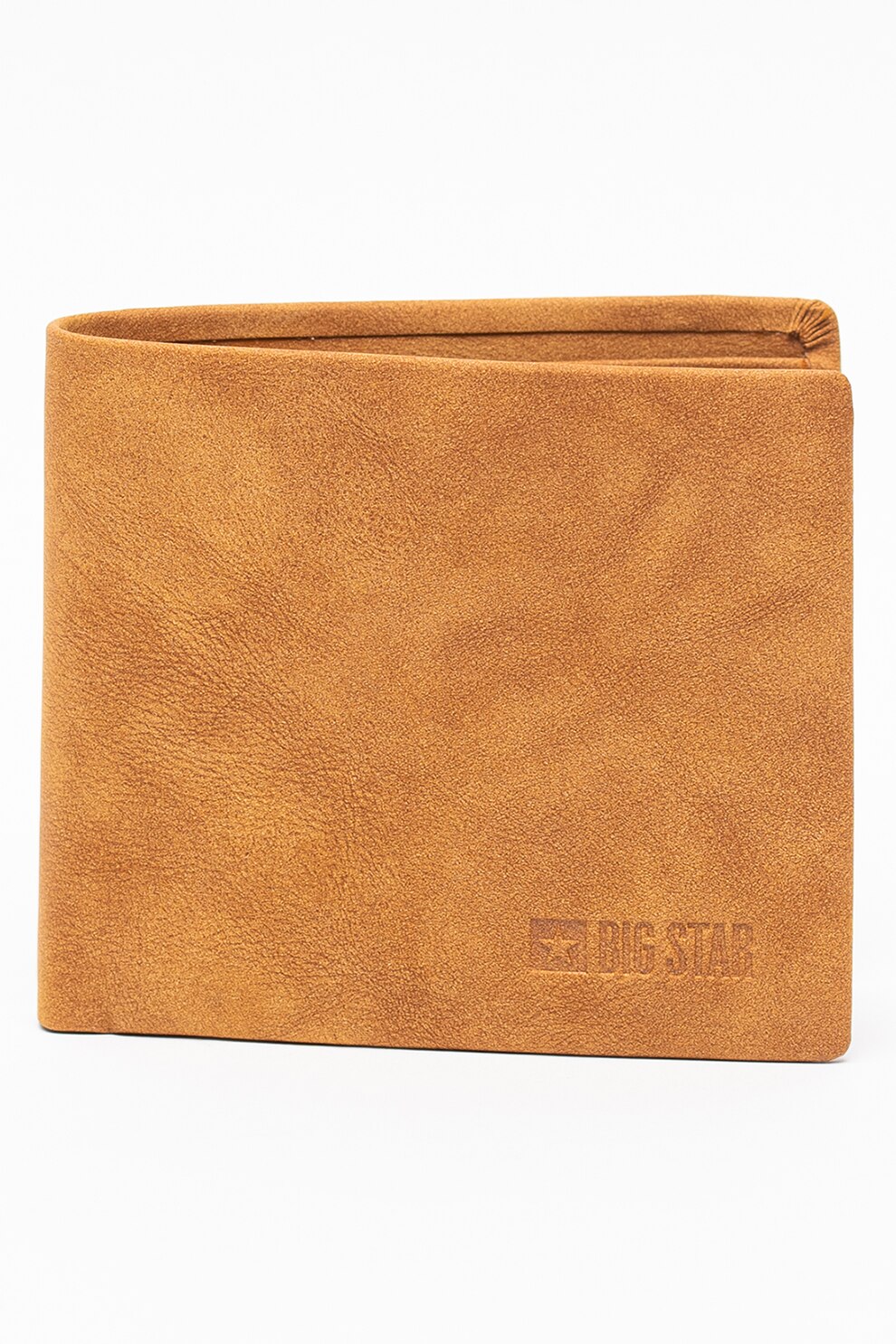 Big Star, Portofel pliabil unisex de piele ecologica, Scortisoara