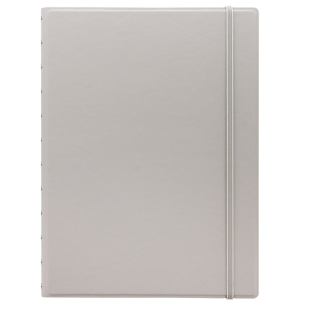Agenda A4 nedatata cu spirala si rezerve FILOFAX Notebook Classic Pastels, Ruled Stone