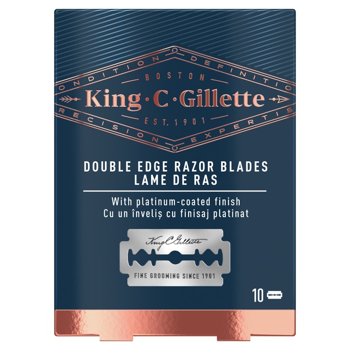 King C. Gillette borotvapenge, 10db