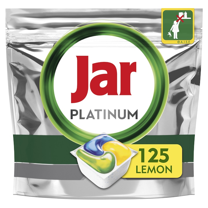 Jar All in one Platinum Yellow mosogatógép tabletta, 110db