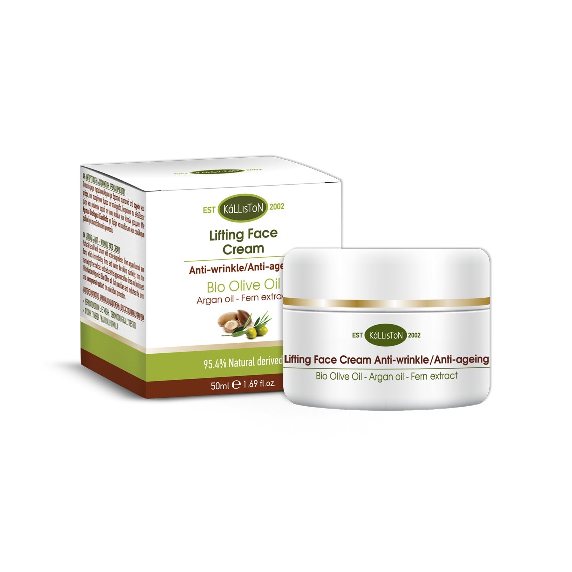 Herbosophy - Crema de fata anti-imbatranire cu ulei macadamia si acid hialuronic