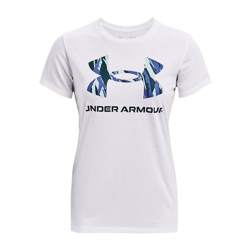 Under Armour, Tricou pentru antrenament Sportstyle, Alb