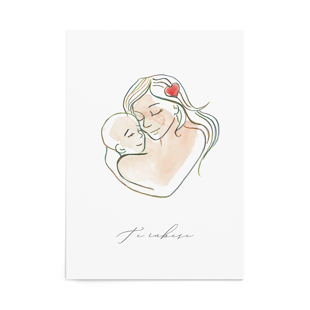 Tablou 8 Martie Mother Love Zizula Cards 21 X 30 Cm Emag Ro