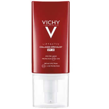 Crema antirid Vichy Liftactiv Collagen Specialist SPF 25, pentru toate tipurile de ten, 50ml Crema antirid Vichy Liftactiv Collagen Specialist SPF 25, pentru toate tipurile de ten, 50ml