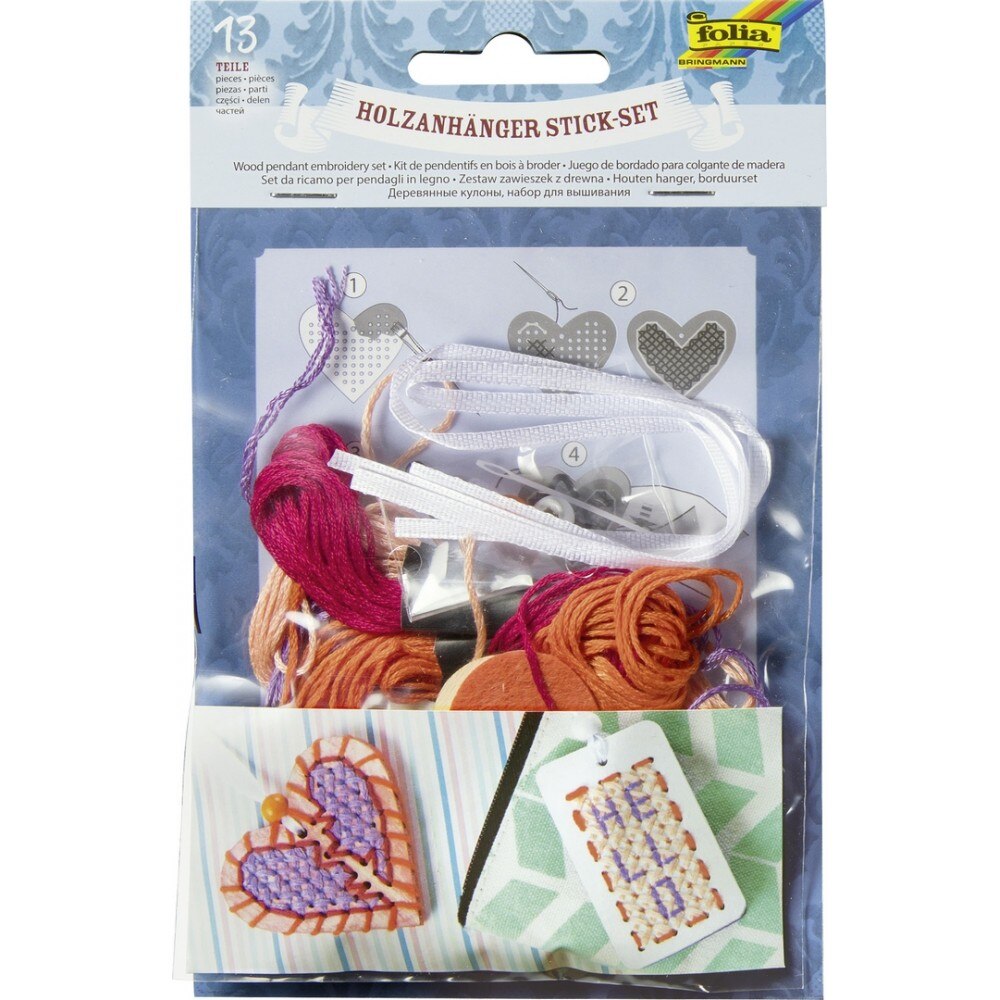 Set creativ Heart, 13 piese Folia