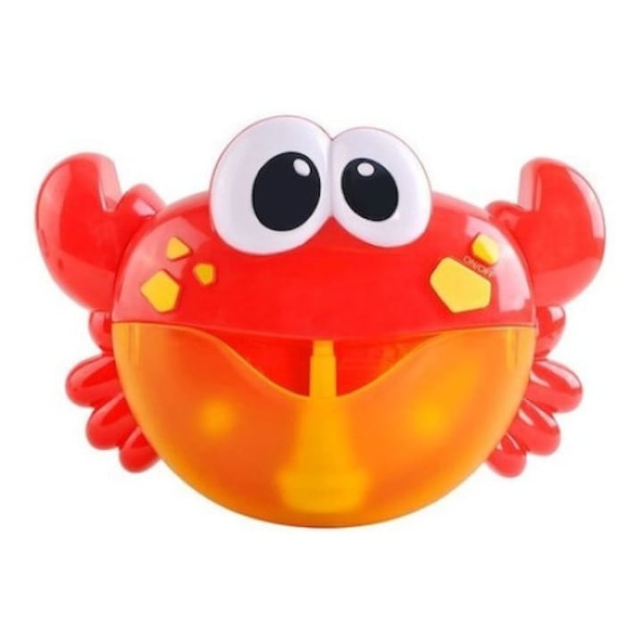 Jucarie de baie , Crabul muzical cu baloane de spuma, + 18 luni