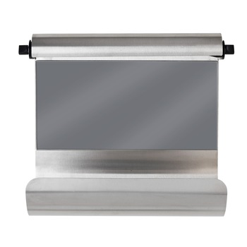 Suport prosop hartie cu suport folie bucatarie si tabla magnetica, Grey Suport prosop hartie cu suport folie bucatarie si tabla magnetica, Grey