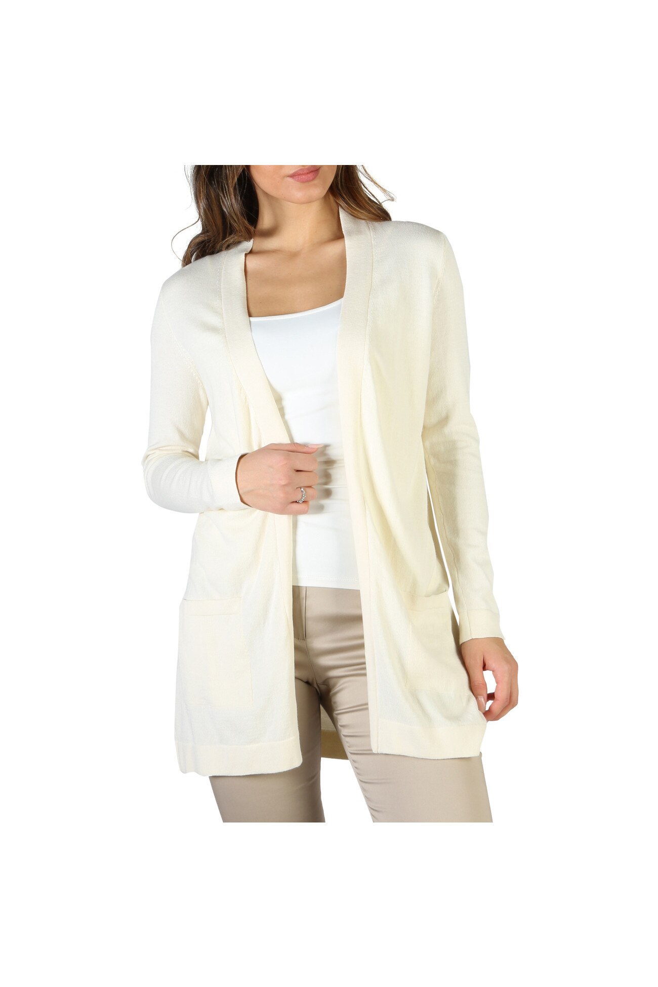 Pulover femei Fontana 2.0 model P19911, Alb