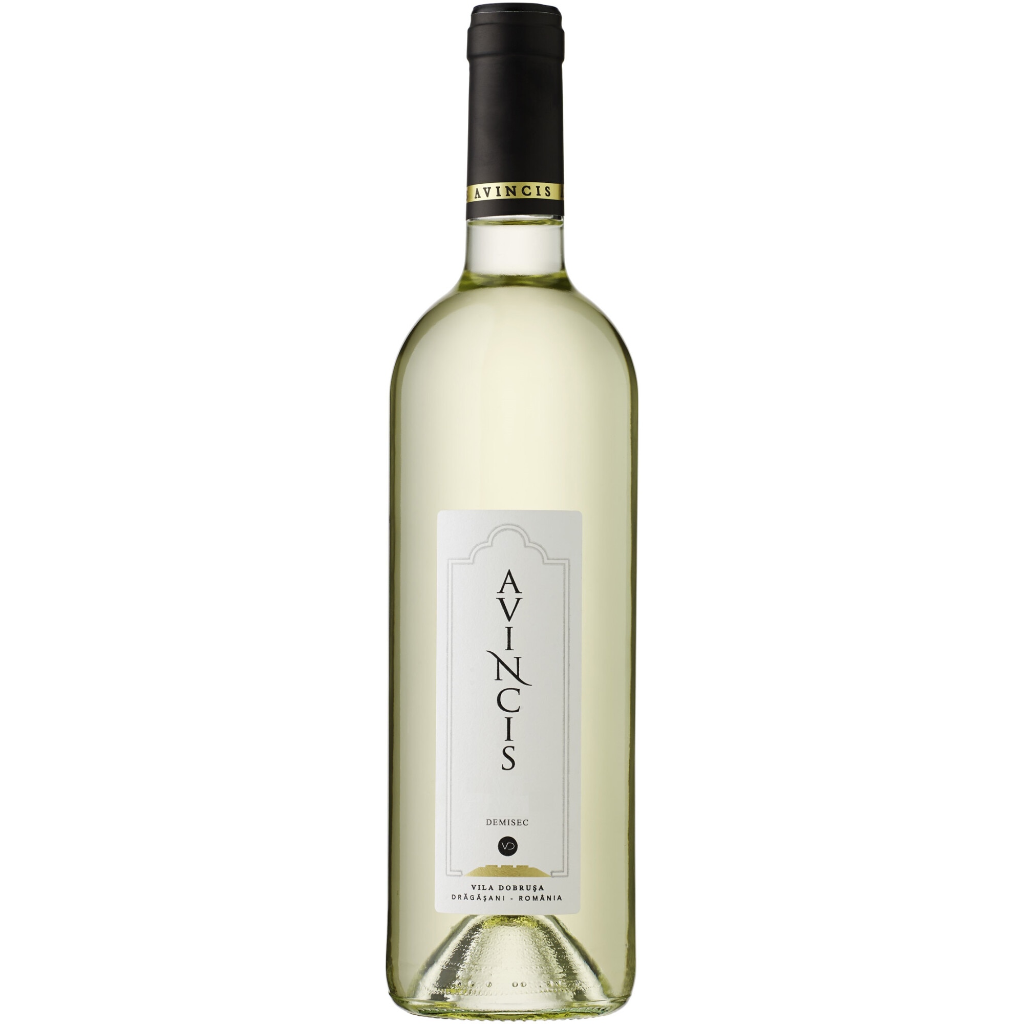 Vin Alb Avincis, Demisec, 0.75l