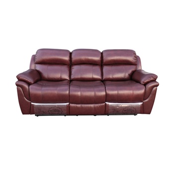 Canapea 3 locuri Md 2458, Piele naturala suprafata de contact, 2 reclinere manuale, culoare Maro B 602-65 Canapea 3 locuri Md 2458, Piele naturala suprafata de contact, 2 reclinere manuale, culoare Maro B 602-65