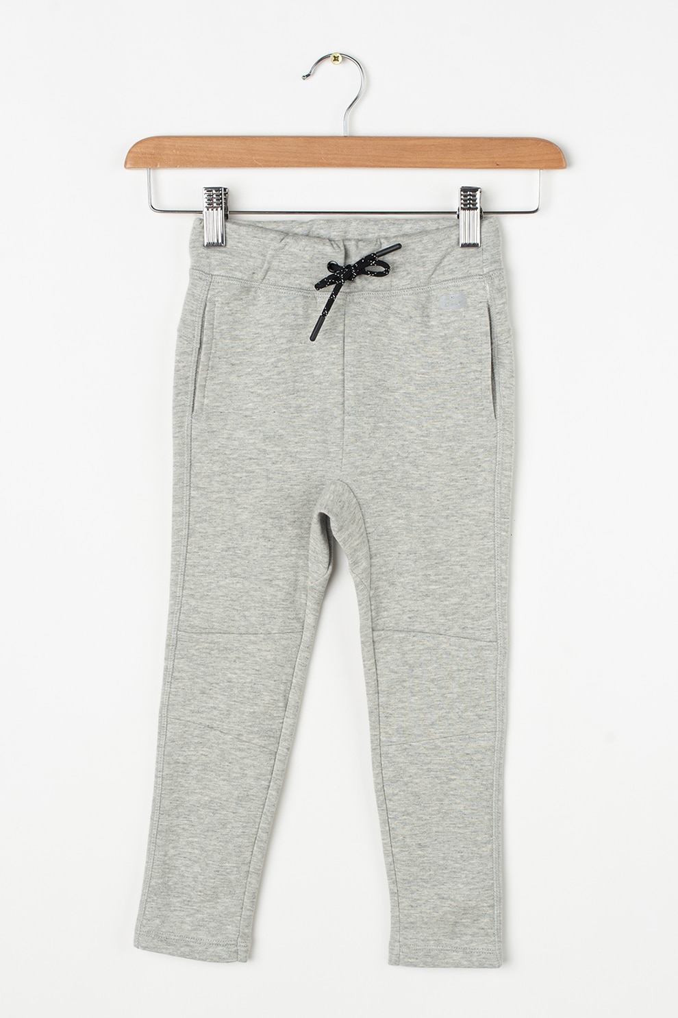 GAP, Pantaloni sport cu snur in talie, Gri, 80 CM