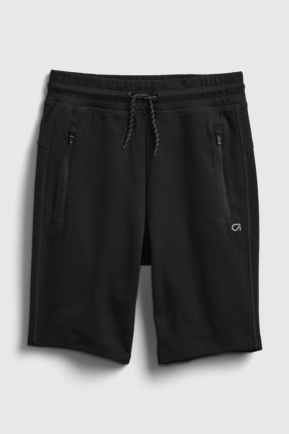 GAP, Pantaloni scurti cu buzunare cu fermoar, Negru