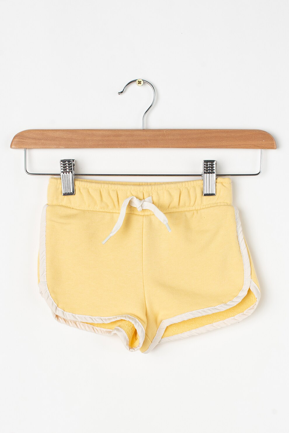 GAP, Pantaloni scurti cu snur in talie, Galben