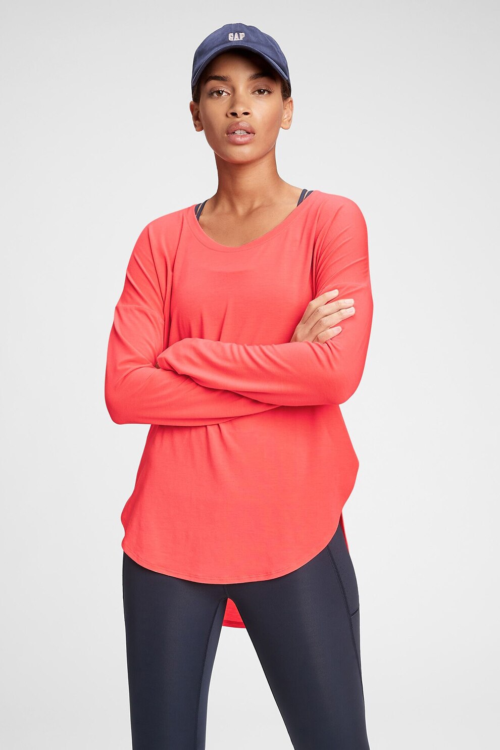 GAP, Bluza cu terminatie asimetrica, Corai