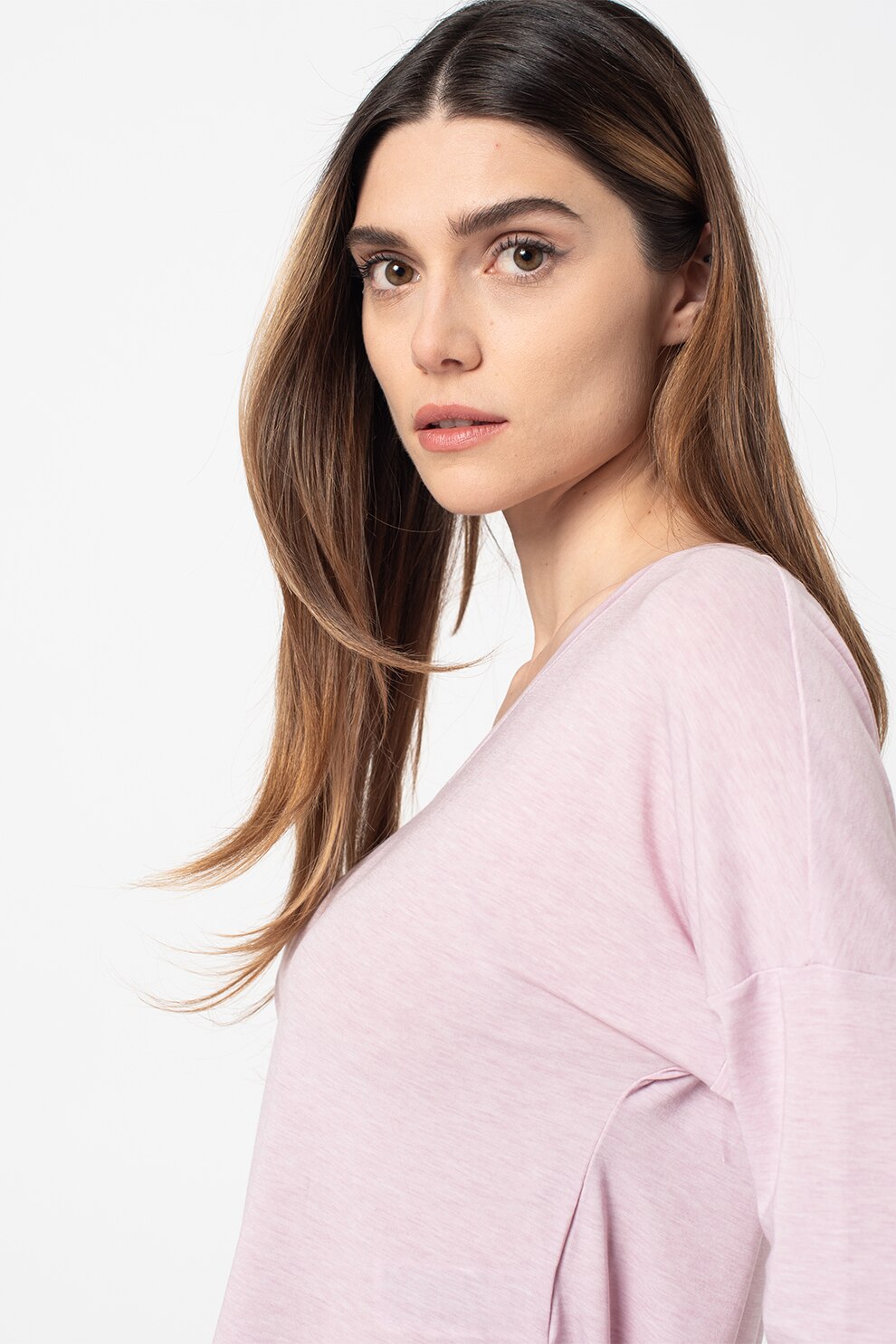 GAP, Bluza cu terminatie asimetrica, Lila