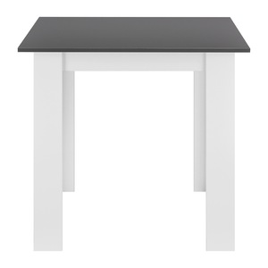 Stella Trading , Decor asztal, forgatható,fehér,MDF, 80 x 80 x 25 cm