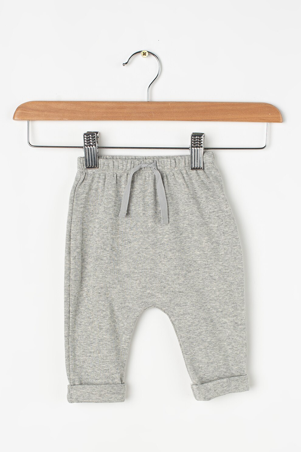 GAP, Pantaloni de jerseu cu aplicatie urs pe partea din spate, Gri