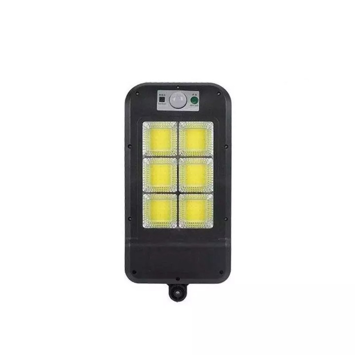 Lampa solara SIKS® cu inductie, LED COB, montare pe perete, cu telecomanda