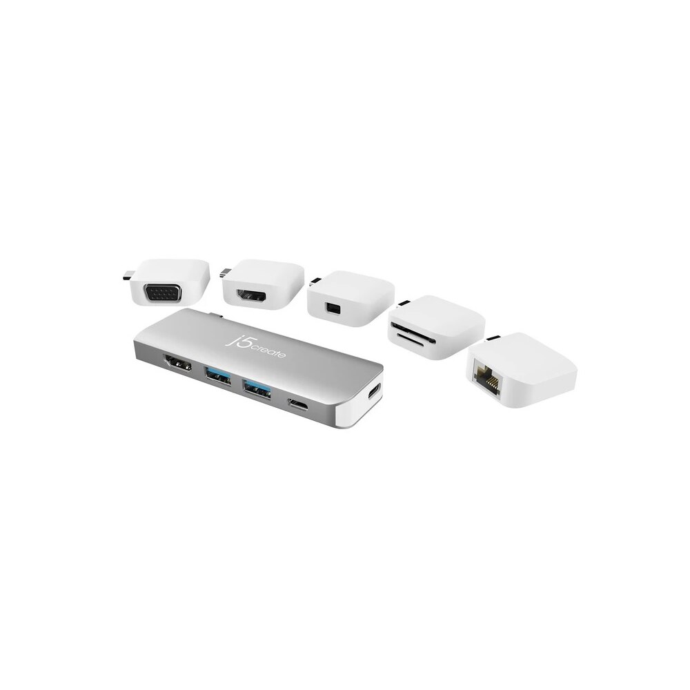 Hub j5create JCD389 ULTRADRIVE Kit USB-C Multi-Display Modular