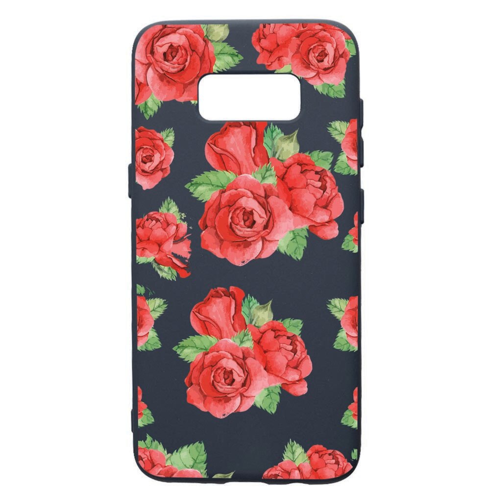 Husa Premium Silicon Compatibila Cu Samsung Galaxy S8, Rose, cu interiorul din material textil, protectie camera, Alaskan Blue, PAB97