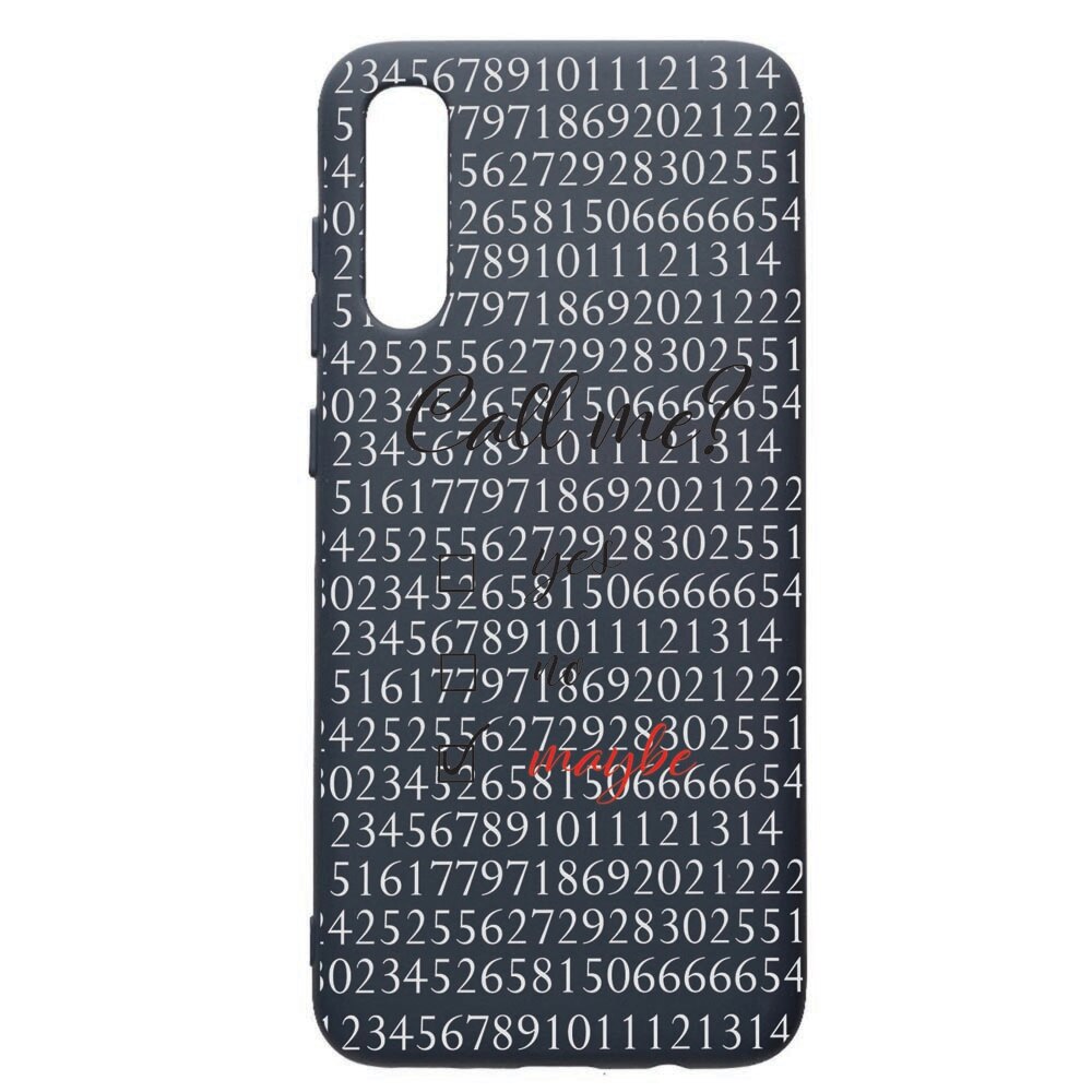 Husa Premium Silicon Compatibila Cu Samsung Galaxy A70, Call Me, cu interiorul din material textil, protectie camera, Alaskan Blue, PAB149