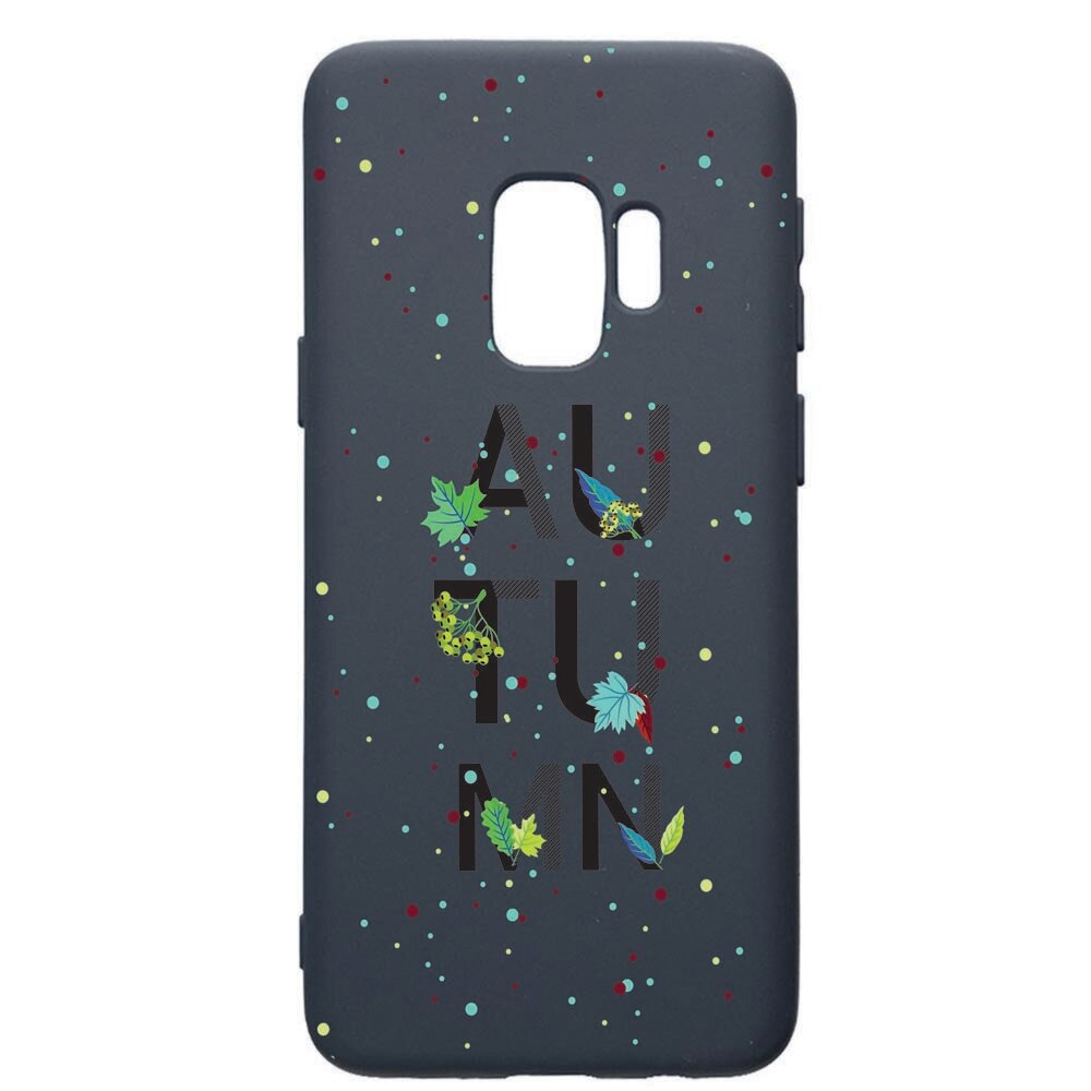 Husa Premium Silicon Compatibila Cu Samsung Galaxy S9, Autumn, cu interiorul din material textil, protectie camera, Alaskan Blue, PAB145