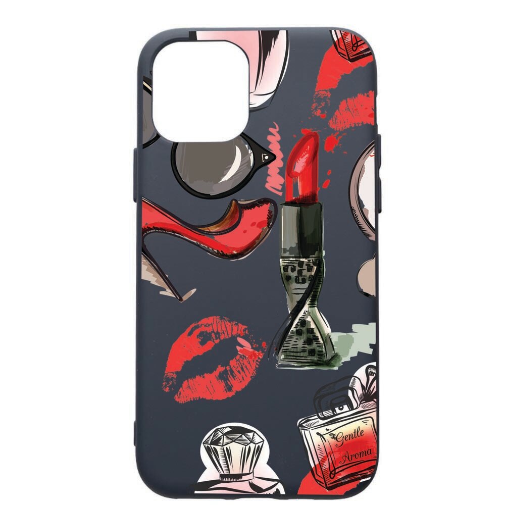 Husa Premium Silicon Compatibila Cu Apple IPhone 11, Fashion, cu interiorul din material textil, protectie camera, Alaskan Blue, PAB54