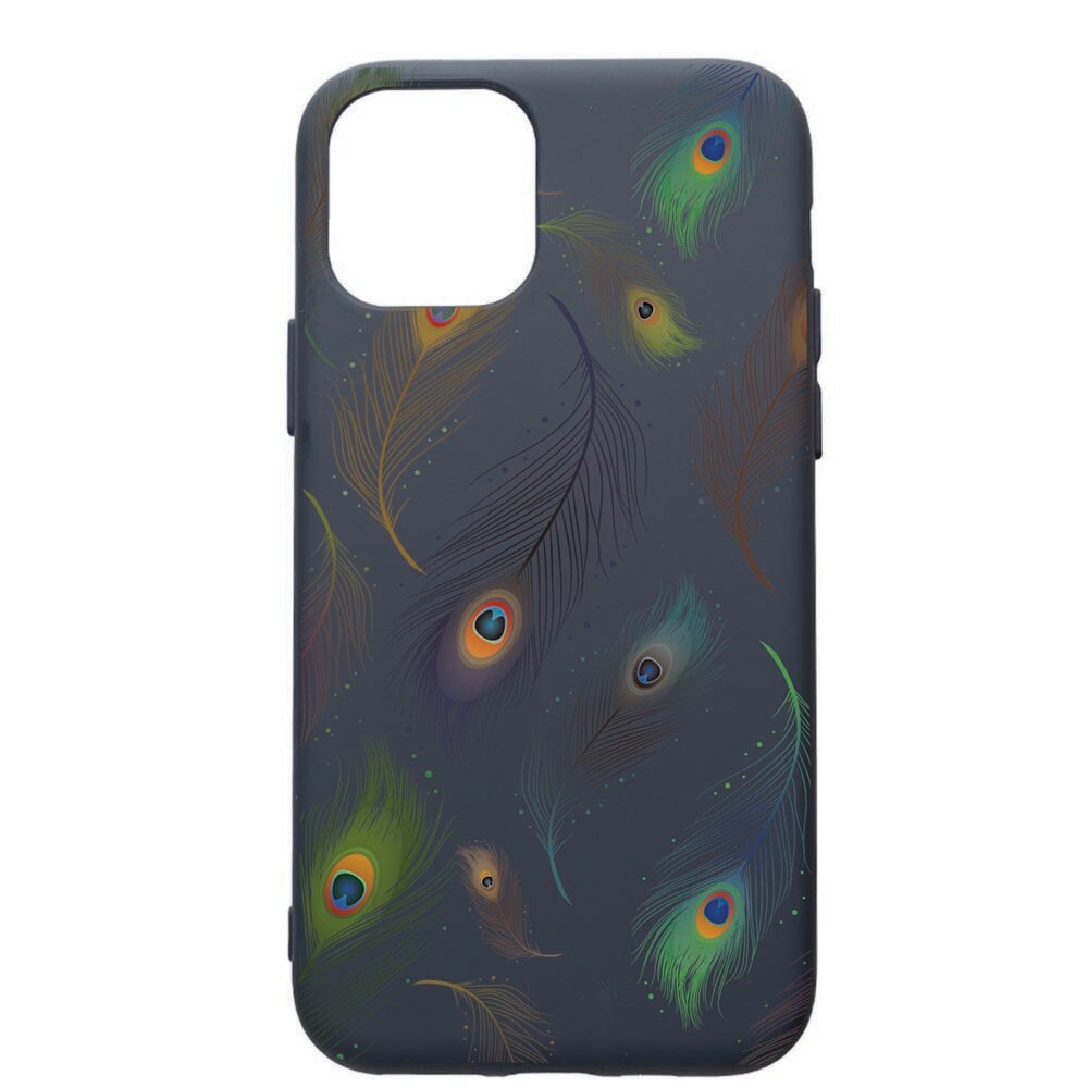 Husa Premium Silicon Compatibila Cu Apple IPhone 12 Pro, Peacock, cu interiorul din material textil, protectie camera, Alaskan Blue, PAB152
