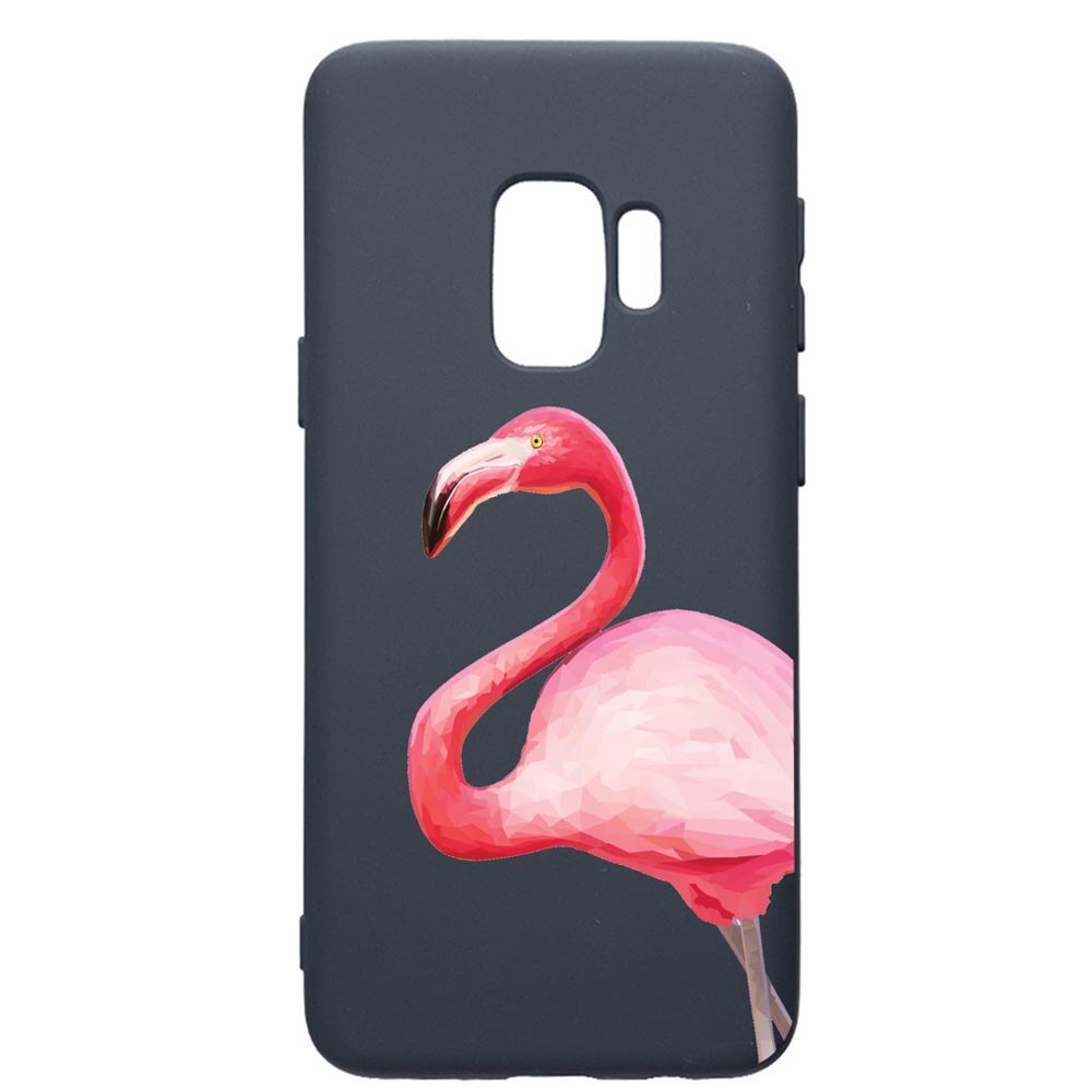Husa Premium Silicon Compatibila Cu Samsung Galaxy S9, Flamingo, cu interiorul din material textil, protectie camera, Alaskan Blue, PAB55
