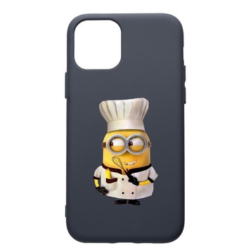Husa Premium Silicon Compatibila Cu Apple IPhone 12 Pro, Minion Chef, cu interiorul din material textil, protectie camera, Alaskan Blue, PAB215 Husa Premium Silicon Compatibila Cu Apple IPhone 12 Pro, Minion Chef, cu interiorul din material textil, protectie camera, Alaskan Blue, PAB215