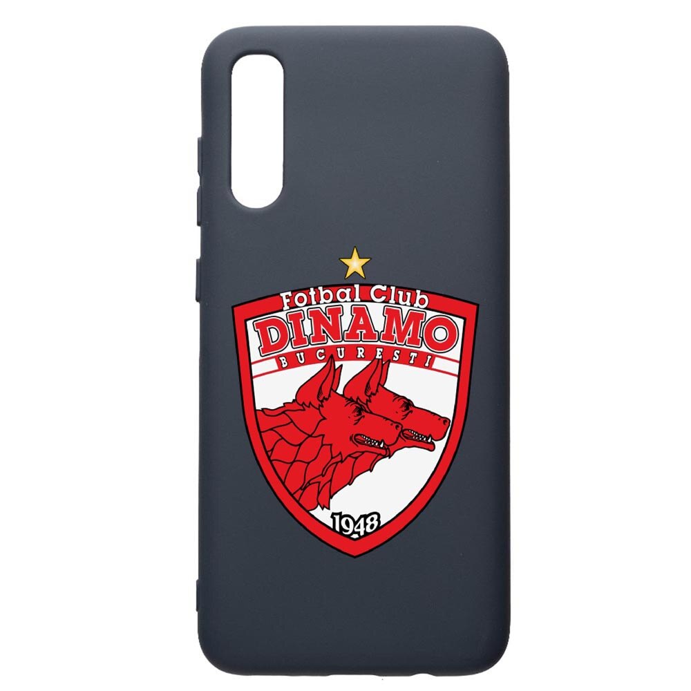 Husa Premium Silicon Compatibila Cu Samsung Galaxy A70, Football, Dinamo, cu interiorul din material textil, protectie camera, Alaskan Blue, PAB229