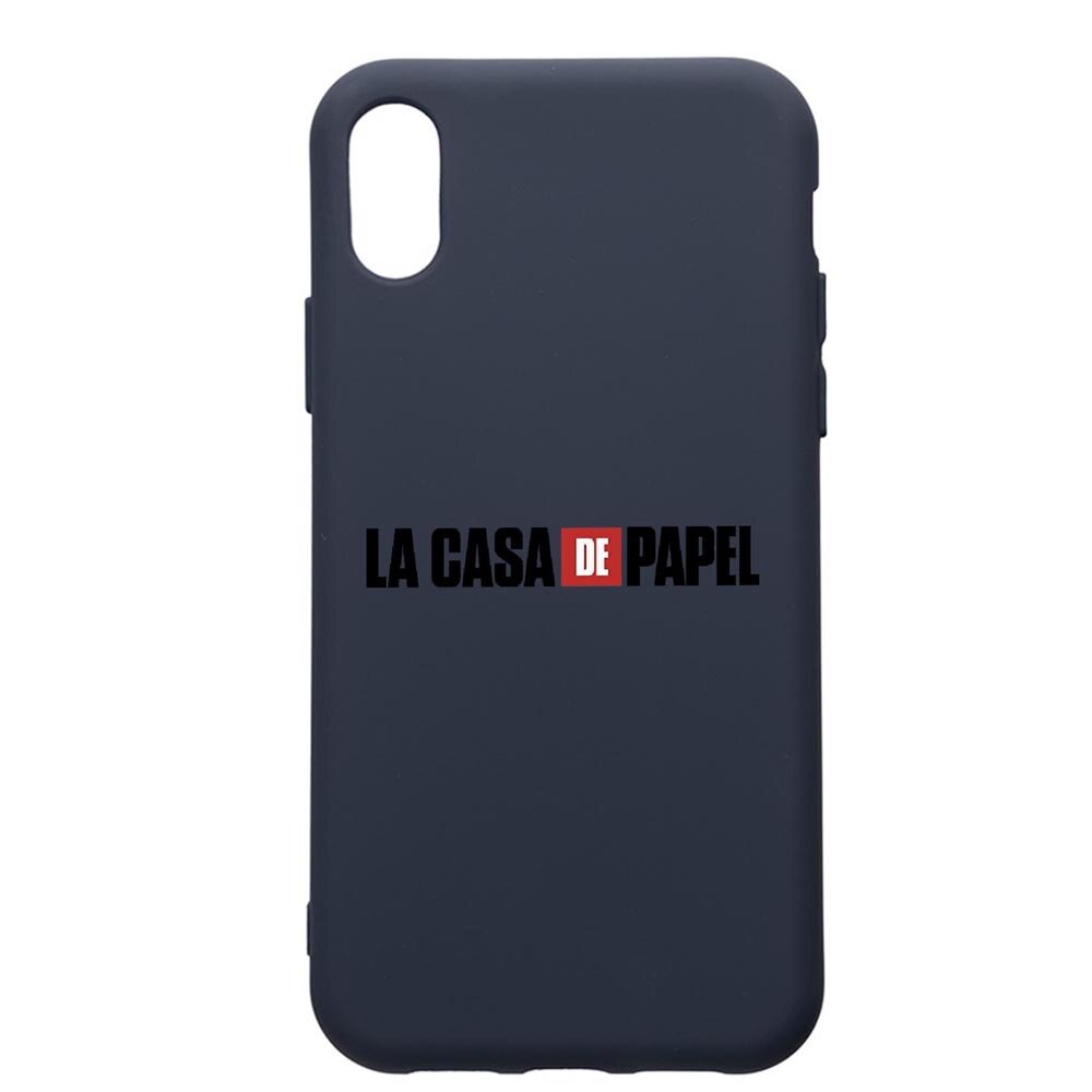 Husa Premium Silicon Compatibila Cu Samsung Galaxy A10, La Casa De Papel, cu interiorul din material textil, protectie camera, Alaskan Blue, PAB292