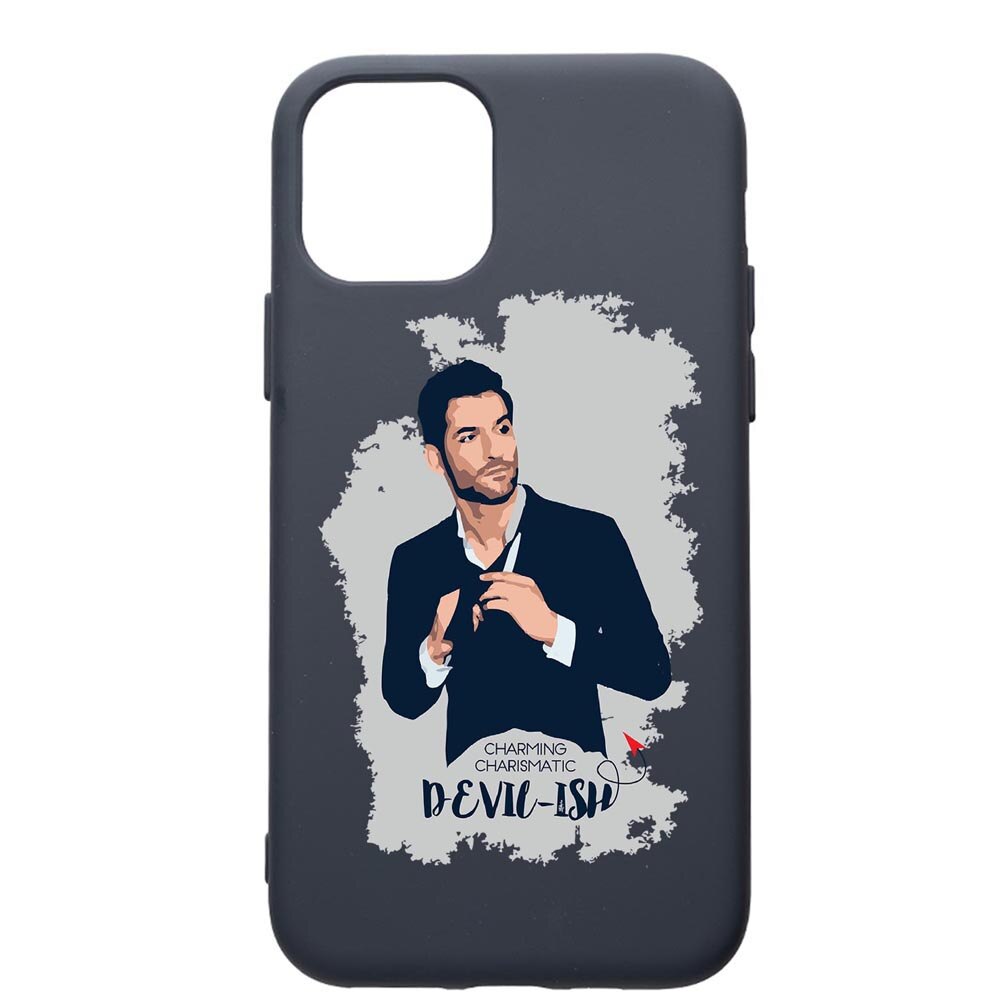 Husa Premium Silicon Compatibila Cu Apple IPhone 11 Pro, Lucifer, cu interiorul din material textil, protectie camera, Alaskan Blue, PAB299