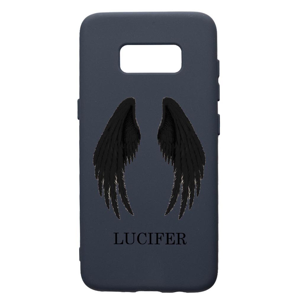 Husa Premium Silicon Compatibila Cu Samsung Galaxy S8, Lucifer, cu interiorul din material textil, protectie camera, Alaskan Blue, PAB298