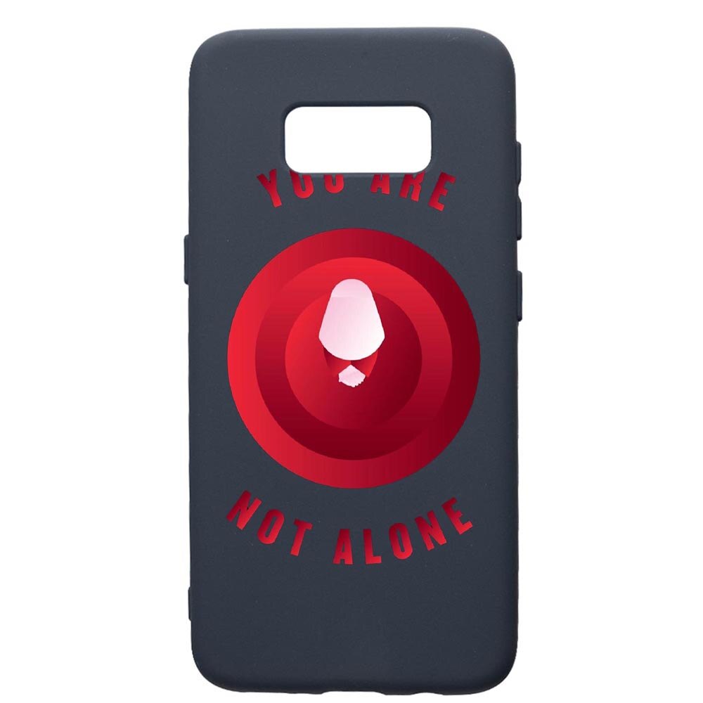 Husa Premium Silicon Compatibila Cu Samsung Galaxy S10E, The Handmaid's Tale, cu interiorul din material textil, protectie camera, Alaskan Blue, PAB284