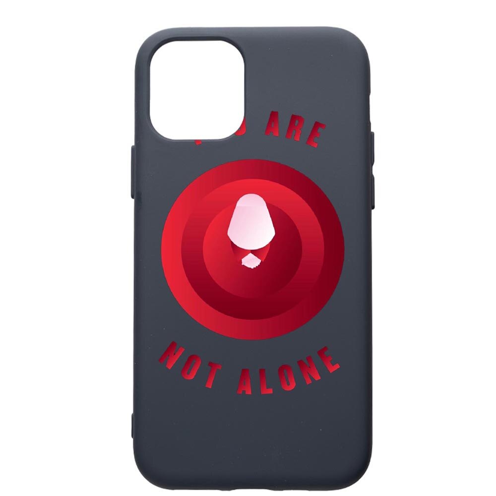 Husa Premium Silicon Compatibila Cu Apple IPhone 11 Pro, The Handmaid's Tale, cu interiorul din material textil, protectie camera, Alaskan Blue, PAB284