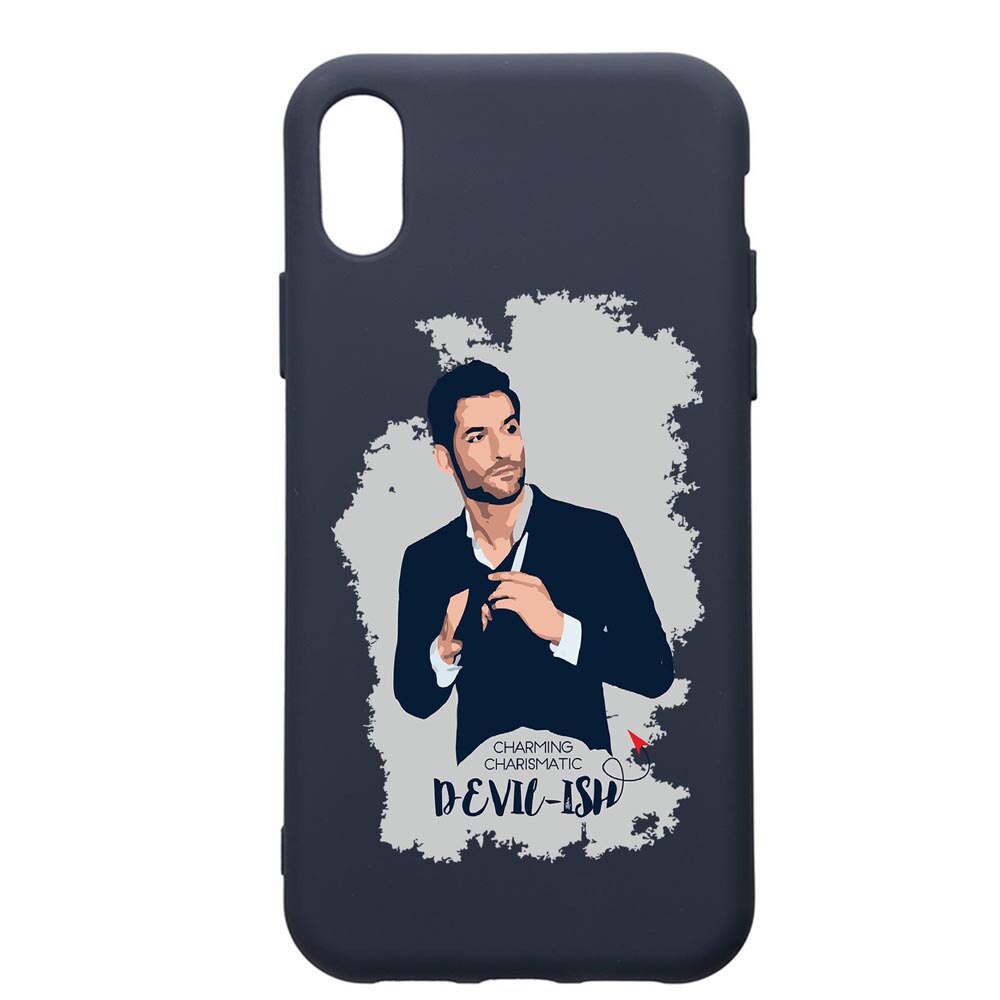 Husa Premium Silicon Compatibila Cu Apple IPhone XS Max, Lucifer, cu interiorul din material textil, protectie camera, Alaskan Blue, PAB299