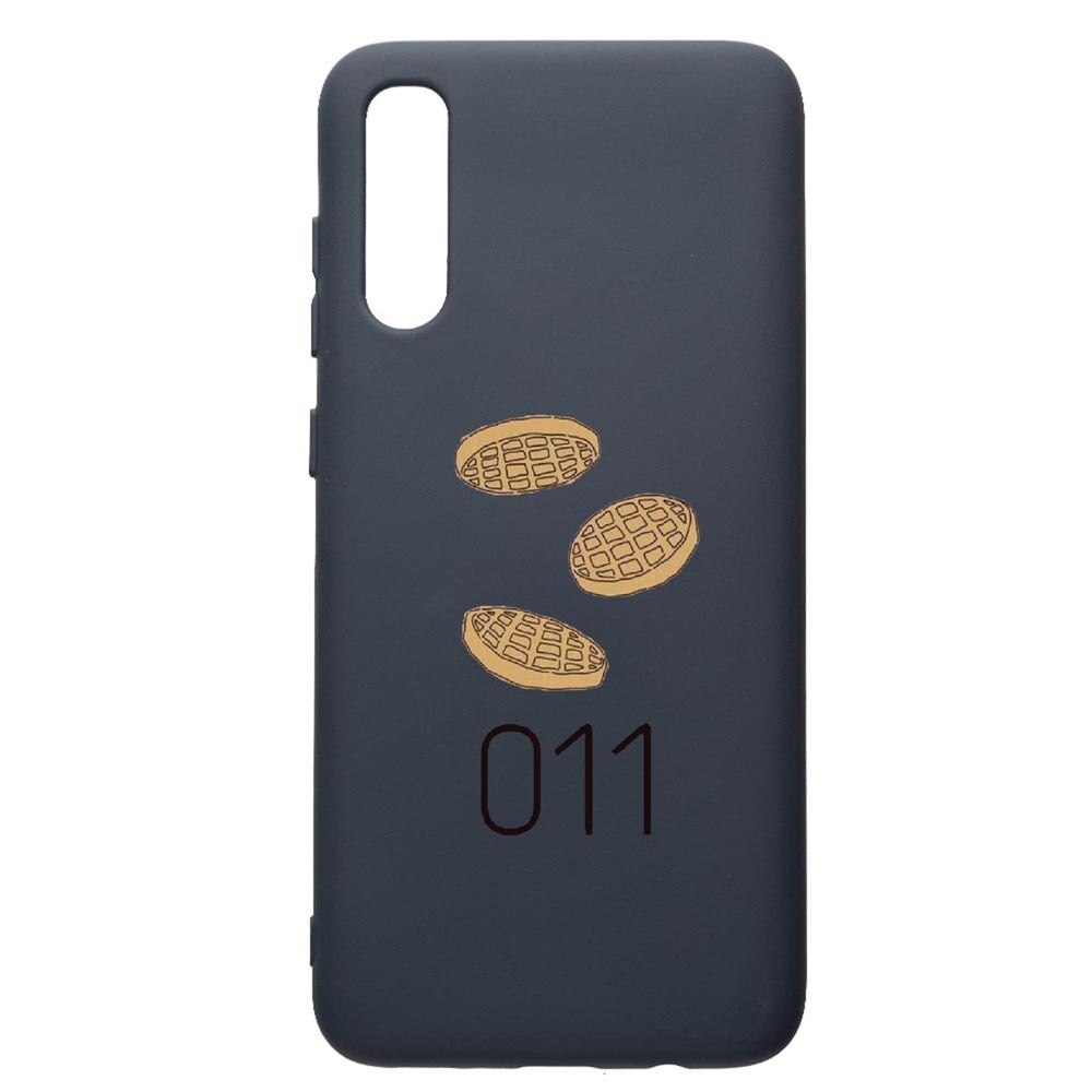 Husa Premium Silicon Compatibila Cu Samsung Galaxy A50, Stranger Things, cu interiorul din material textil, protectie camera, Alaskan Blue, PAB304