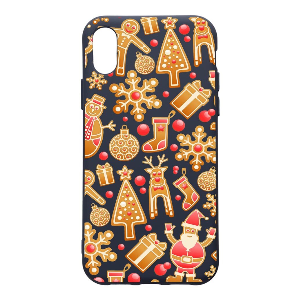 Husa Premium Silicon Compatibila Cu Samsung Galaxy A10, Xmas, cu interiorul din material textil, protectie camera, Alaskan Blue, PAB317